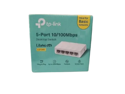 TP-LINK 5-PORT 10/100MBPS DESKTOP SWITCH LS1005