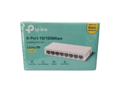 TP-LINK 8-PORT 10/100MBPS DESKTOP SWITCH LS1008