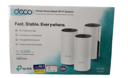 DECO WHOLE HOME MESH WI-FI SYSTEM AC1200 DECO M4