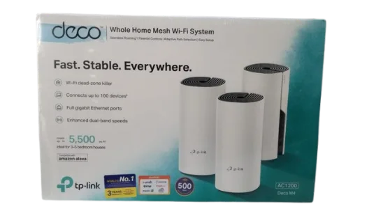 DECO WHOLE HOME MESH WI-FI SYSTEM AC1200 DECO M4