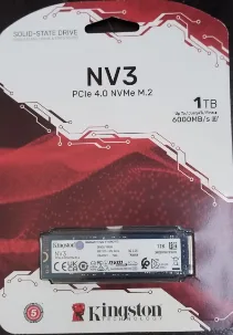 Kingston 1TB NVME NV3 SSD