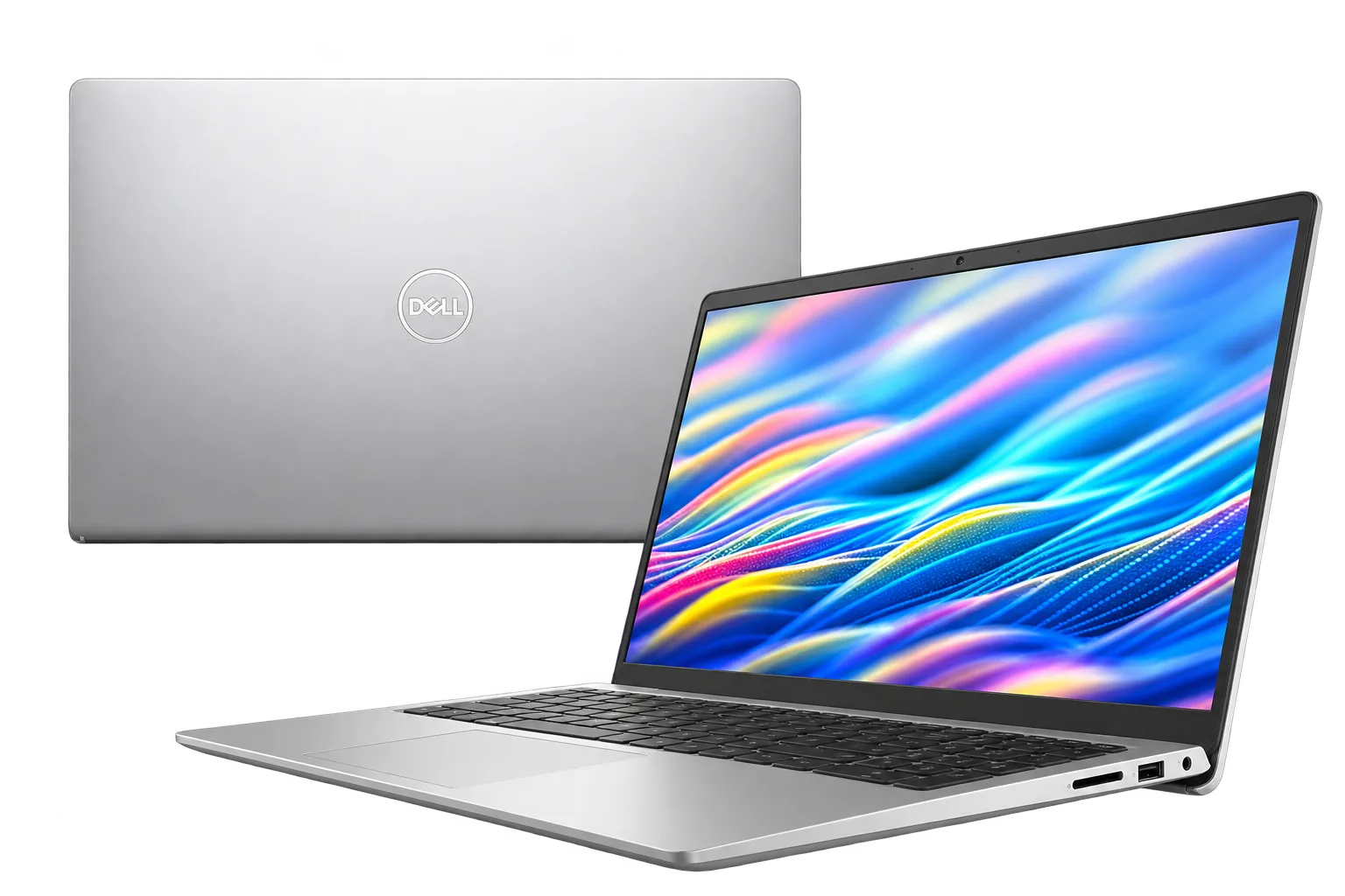 DELL 15 Laptop DC15250 15.6-inch FHD (1920 × 1080), Wide View Angle, Anti-Glare, 120Hz, 45% NTSC, 250-nits, LED-Backlit, Non-Touch, Narrow Border Display Platinum Silver Plastic ( Intel Core i5-13th, 8GB DDR4, 512GB SSD, WIN 11 Home)